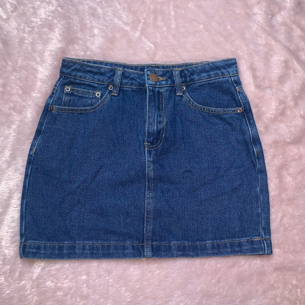 Jean Mini Skirt